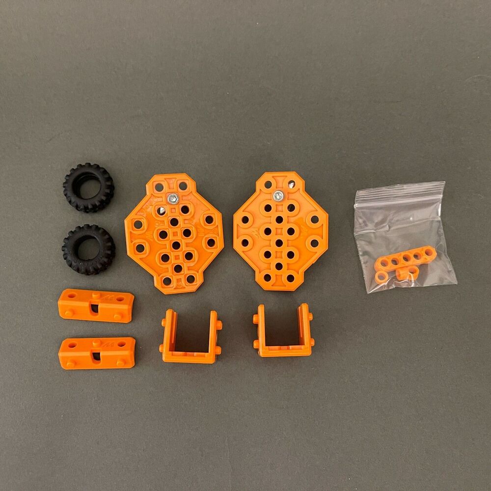 Meccano Tech 16404 Maker System Robot Replacement Add-on‎ Part Piece Lot of 12